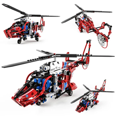 Lego Technic Rescue Helicopter — Ver 1