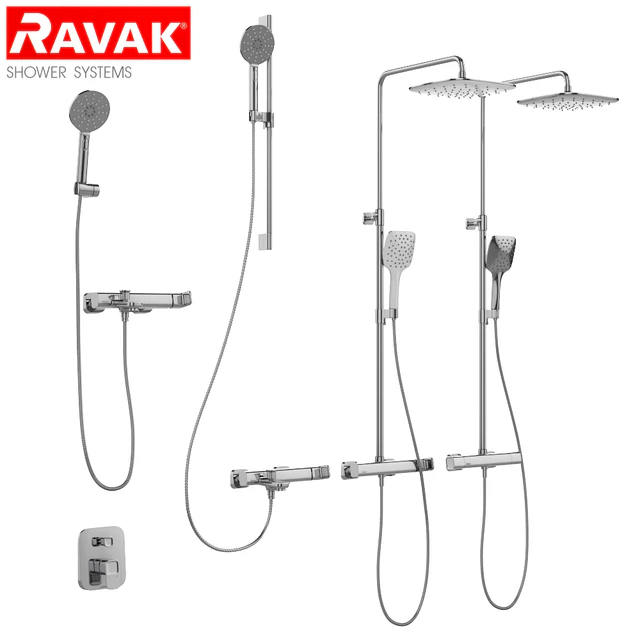 Bath and shower mixers Ravak 10 ° set 05 — Descargar