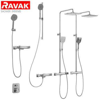 Bath and shower mixers Ravak 10 ° set 05 — Ver 1