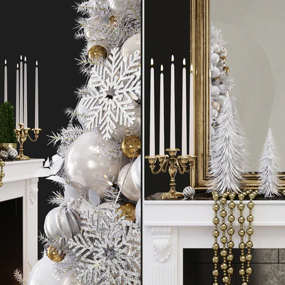 Christmas Decorative set sk 2 (Vray) — Ver 2