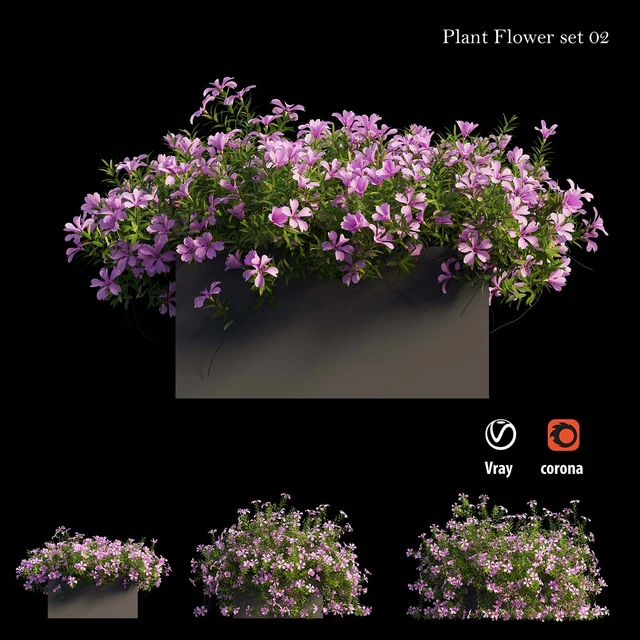 Plant Flower set 02 — Скачать