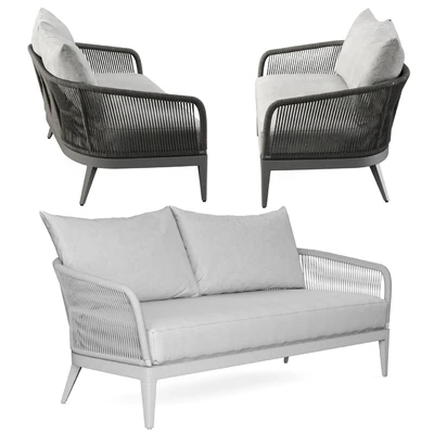 Hamilton 2 seater sofa — Ver 2