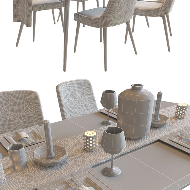 Table and chairs — Descargar