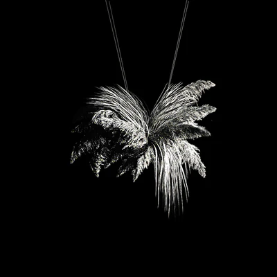 Hanging bouquet of dry reeds and pampas grass for decoration and interior. 266. — Ver 2