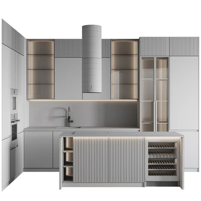 kitchen modern-024 — Вид 2