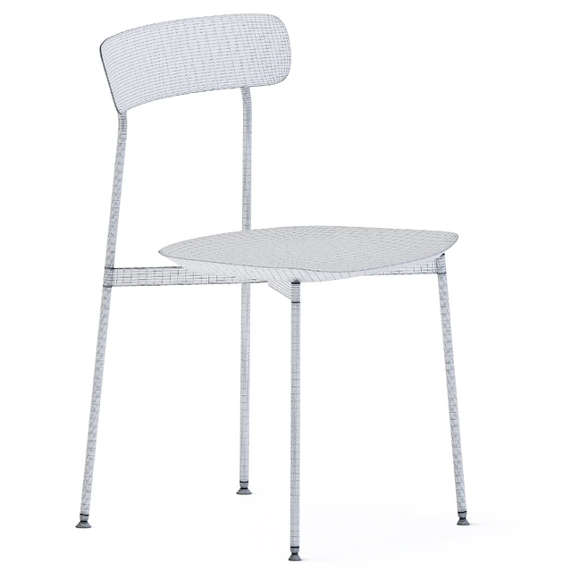 Crawford Dining Chair W by Stellar Works / Деревянный стул — Скачать