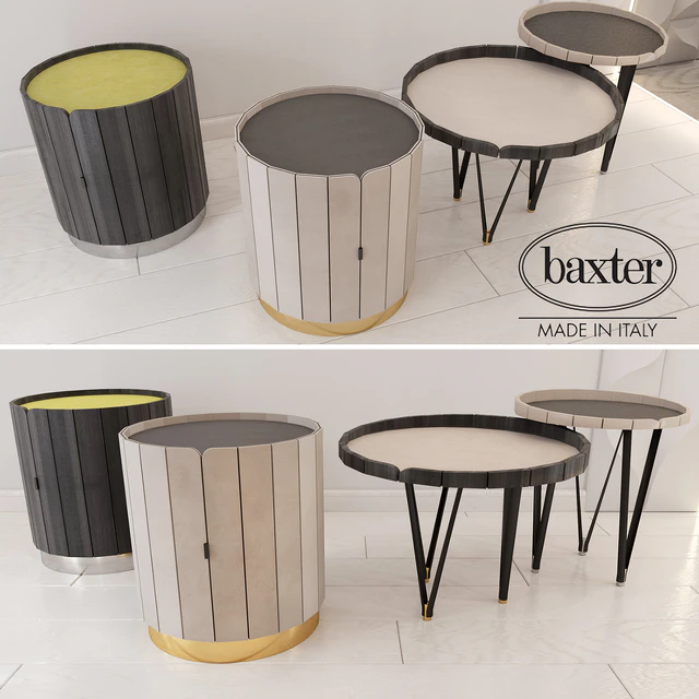 Baxter, NINFEA NIGHT TABLE and SMALL TABLE — Descargar