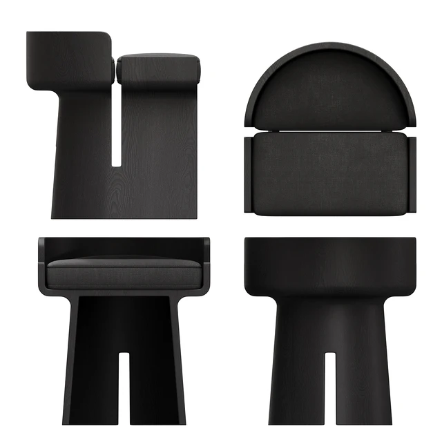 L’écorce Dining Stool — Скачать