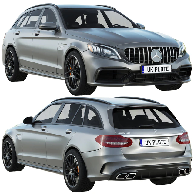 Mercedes Benz AMG C63 Estate — Descargar