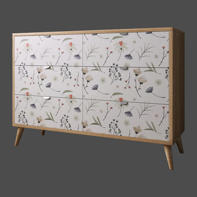 Chest of drawers Berber by Smart with 6 drawers — Descargar