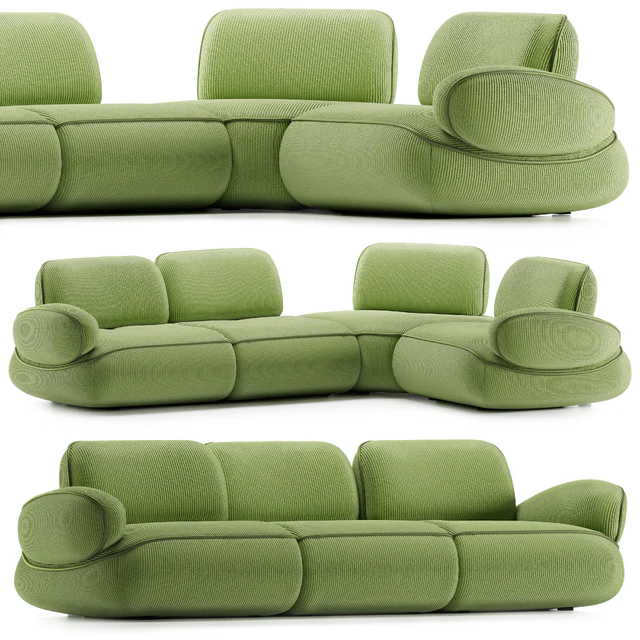 Диван Natuzzi Snail — Скачать