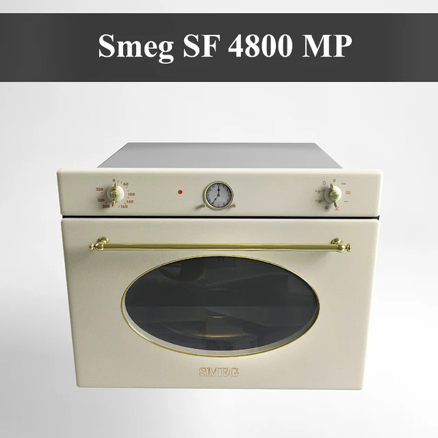Встраиваемая микроволновая печь СВЧ Smeg SF 4800 MP — Скачать