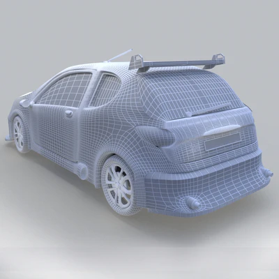206 Peugeot V8 — Ver 2