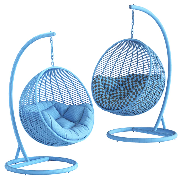 Fotel wiszący Cocoon De Luxe, czarny — Descargar