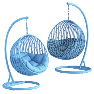 Fotel wiszący Cocoon De Luxe, czarny — Ver 2