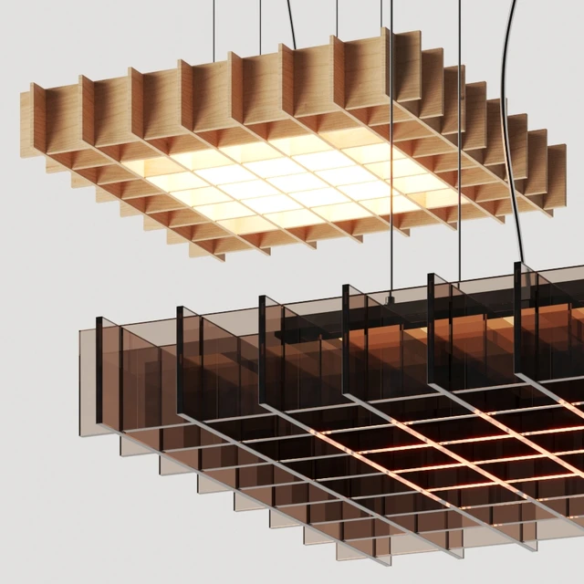 Pablo Grid Pendant Lamp — Descargar