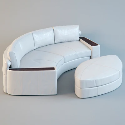 The semi-circular sofa PD-01 — Ver 3
