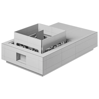 Manhattan 50 EcoSmart Fire Pit Table | Fireplace — Ver 3