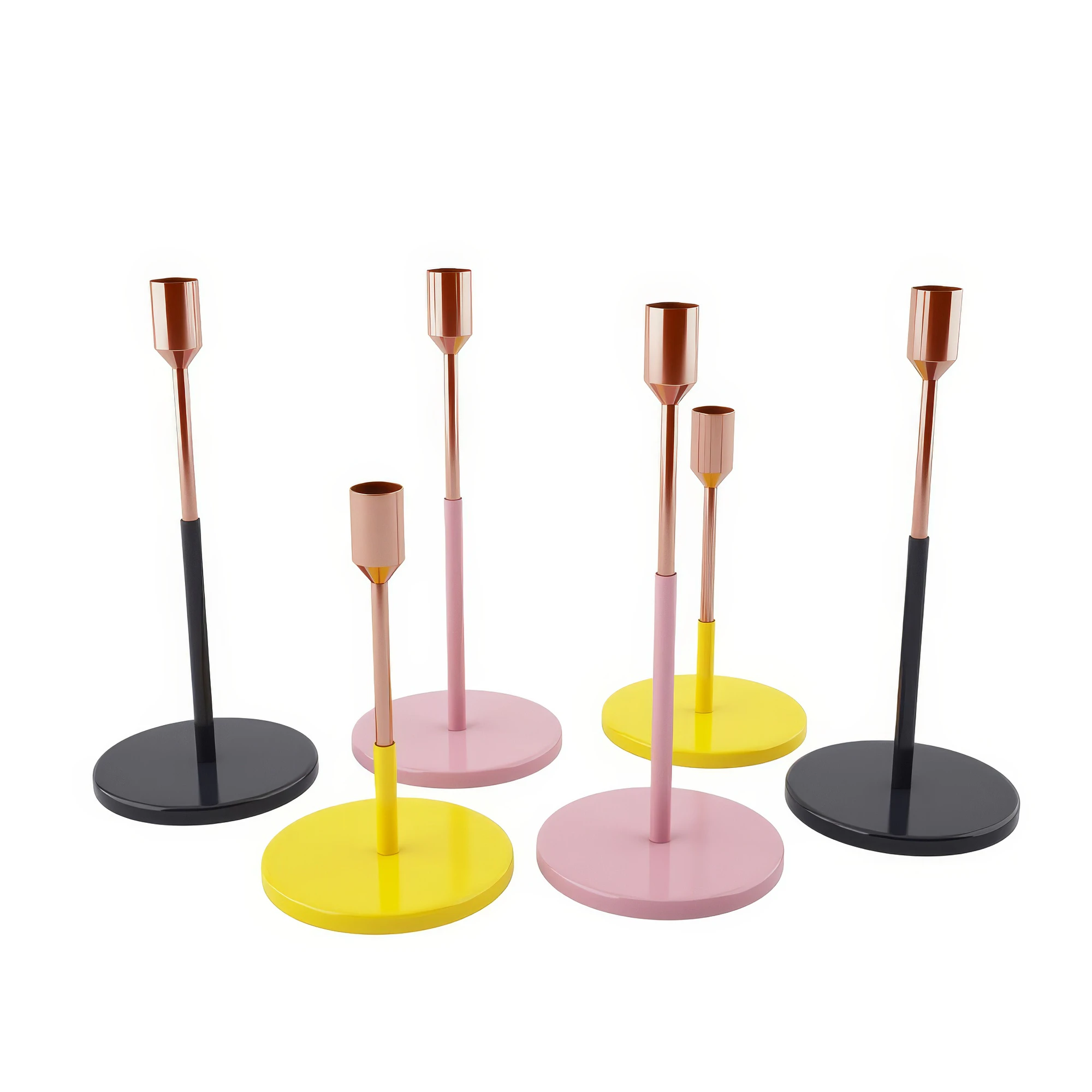 copper candle holders by jansen co — Descargar