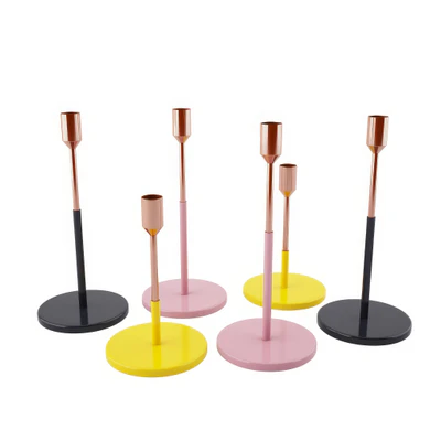 copper candle holders by jansen co — Descargar