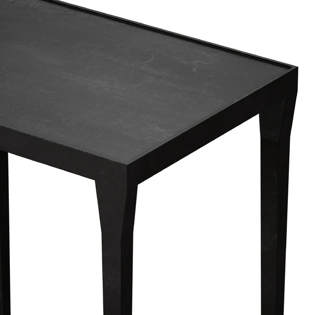 Silviano 84 "Iron Console Table (Crate and Barrel) — Descargar