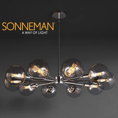 Orb 10-Light Rarial Pendant — Вид 1