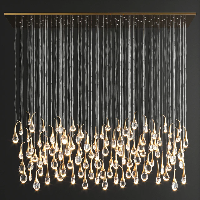 Seed Cloud 112 buds Chandelier by Ochre — Скачать