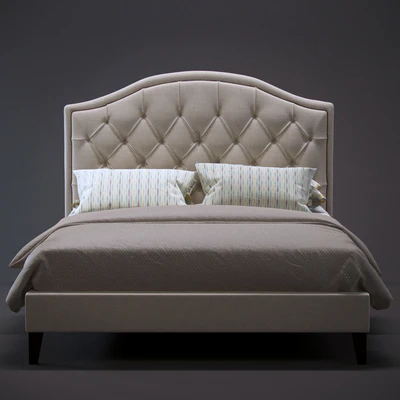 H60F Tufted Bedframe — Вид 2