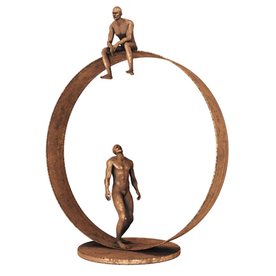 Decorative Sculpture With 4 PBR Metal Materials — Ver 2
