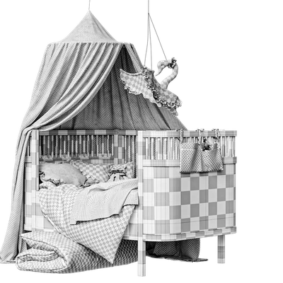 Baby Cot Sebra Bed, Baby & Jr. — Ver 2