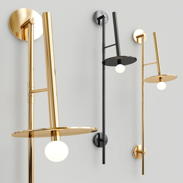 Nodes Large Pivot Wall Sconce — Descargar