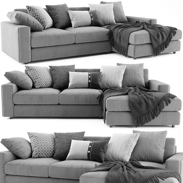 West Elm Urban Chaise Longue — Descargar