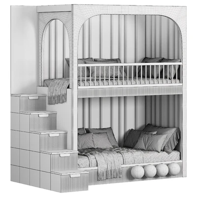 Children bunk bed Kids room — Вид 4