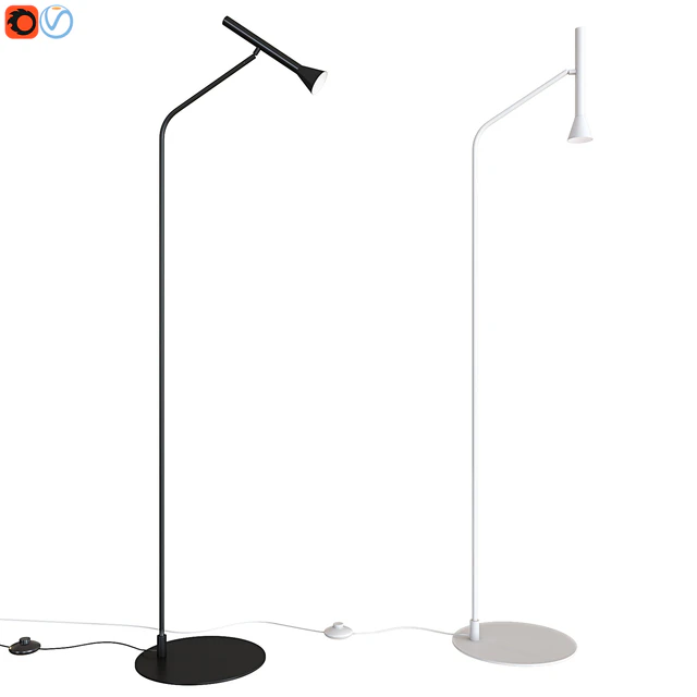 Floor lamp Aromas Lyb P1274 Matt Black — Descargar