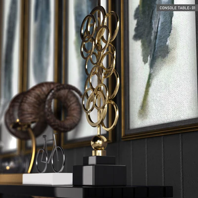 Contemporary Vintage  Console Table — Вид 2