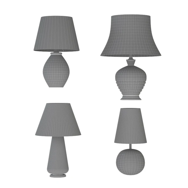 Table lamp set 1 — Скачать