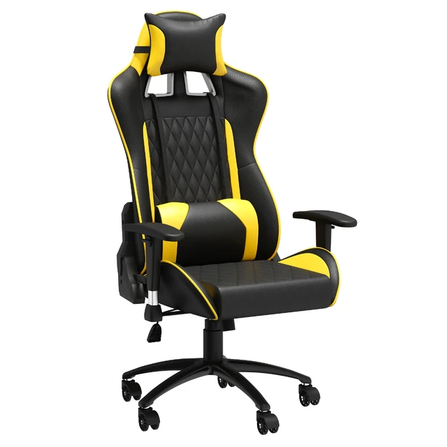 Gamer Duty Black & Yellow Chair — Descargar