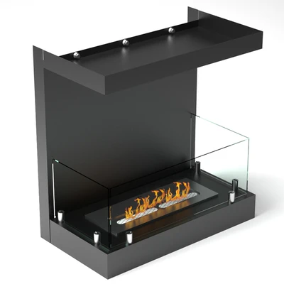 Built-in biofireplace Lux Fire Front 440 S — Ver 1