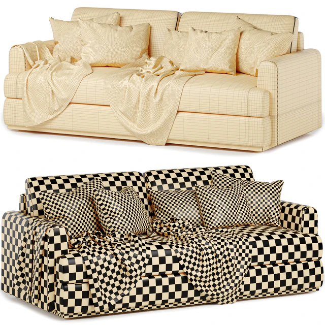 NIXON Fabric Sofa — Descargar