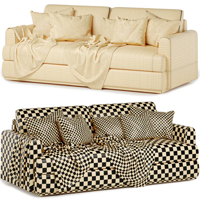 NIXON Fabric Sofa — Ver 2