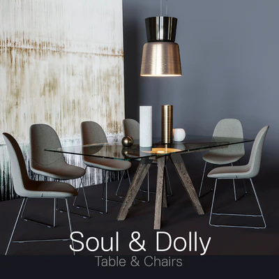 Soul Table & Dolly Chairs — Вид 1
