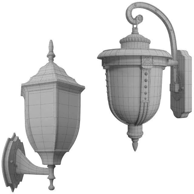 Wall lamp European outdoor ROYAL — Download