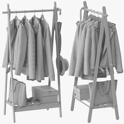 LANGRIA Foldable Bamboo Clothes — Вид 2