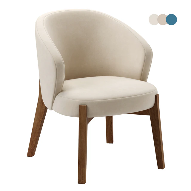 Armchair Astoria, Morris Buckle white — Descargar