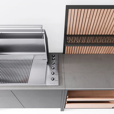 Kaufmann GrillKitchen Block Outdoor Kitchen — Ver 2