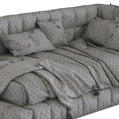 Bed Baldwin Lounge Corner Upholstered Bed 220 — View 4