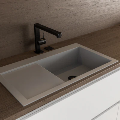 Kitchen Modern - White and Wood 32 — Ver 2