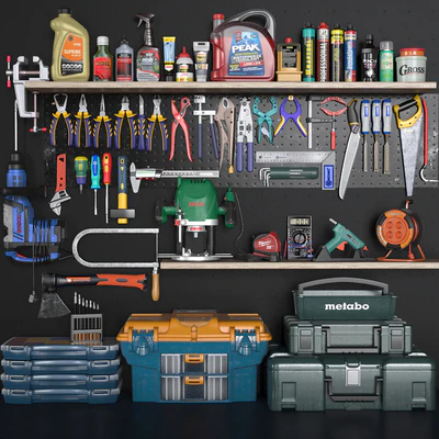 garage tools set 3 — Ver 1