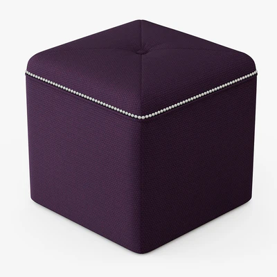 Ritz Cube Ottoman — View 1