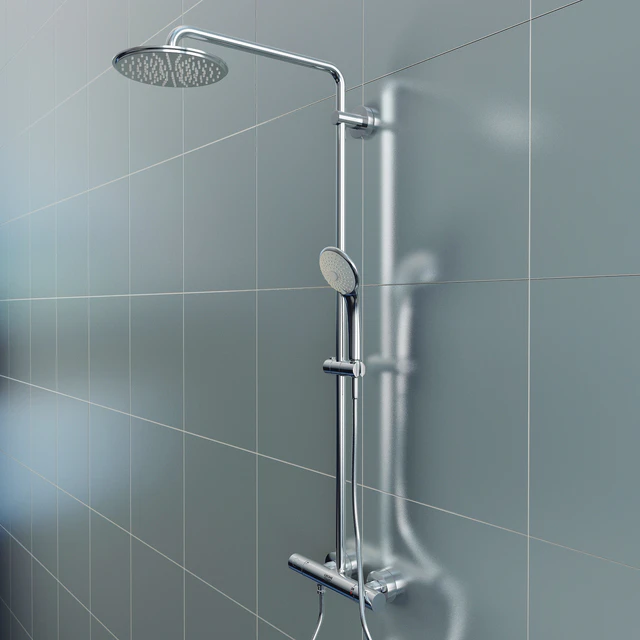 GROHE Euphoria XXL System 210 Душевая система с термостатом для настенного монтажа — Скачать